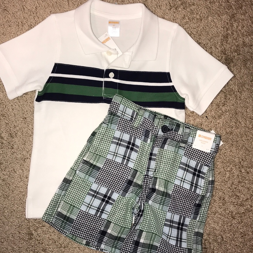 Gymboree Shirt & Short Set